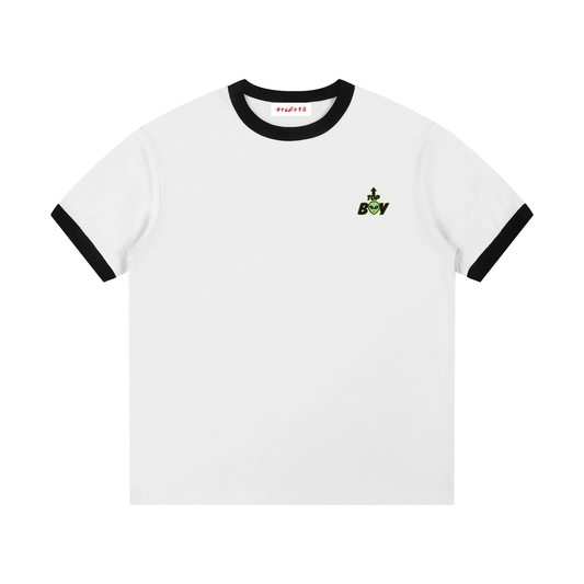 Top Boy Universal Edge Ribbed Crewneck T-Shirt