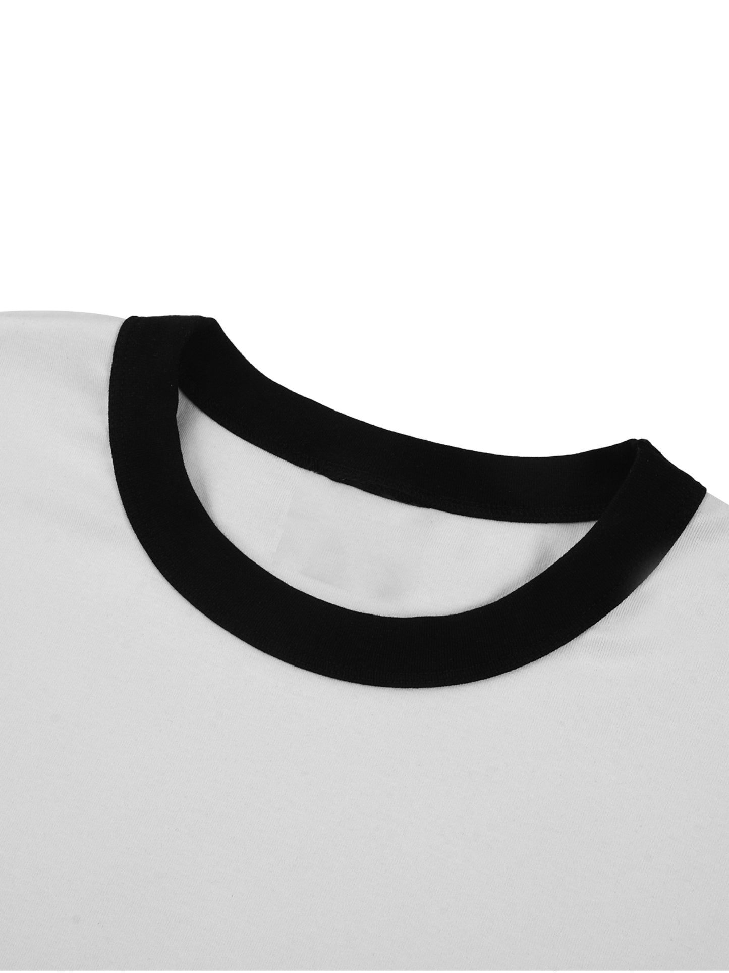 Top Boy Universe Edge Ribbed Crewneck T-Shirt